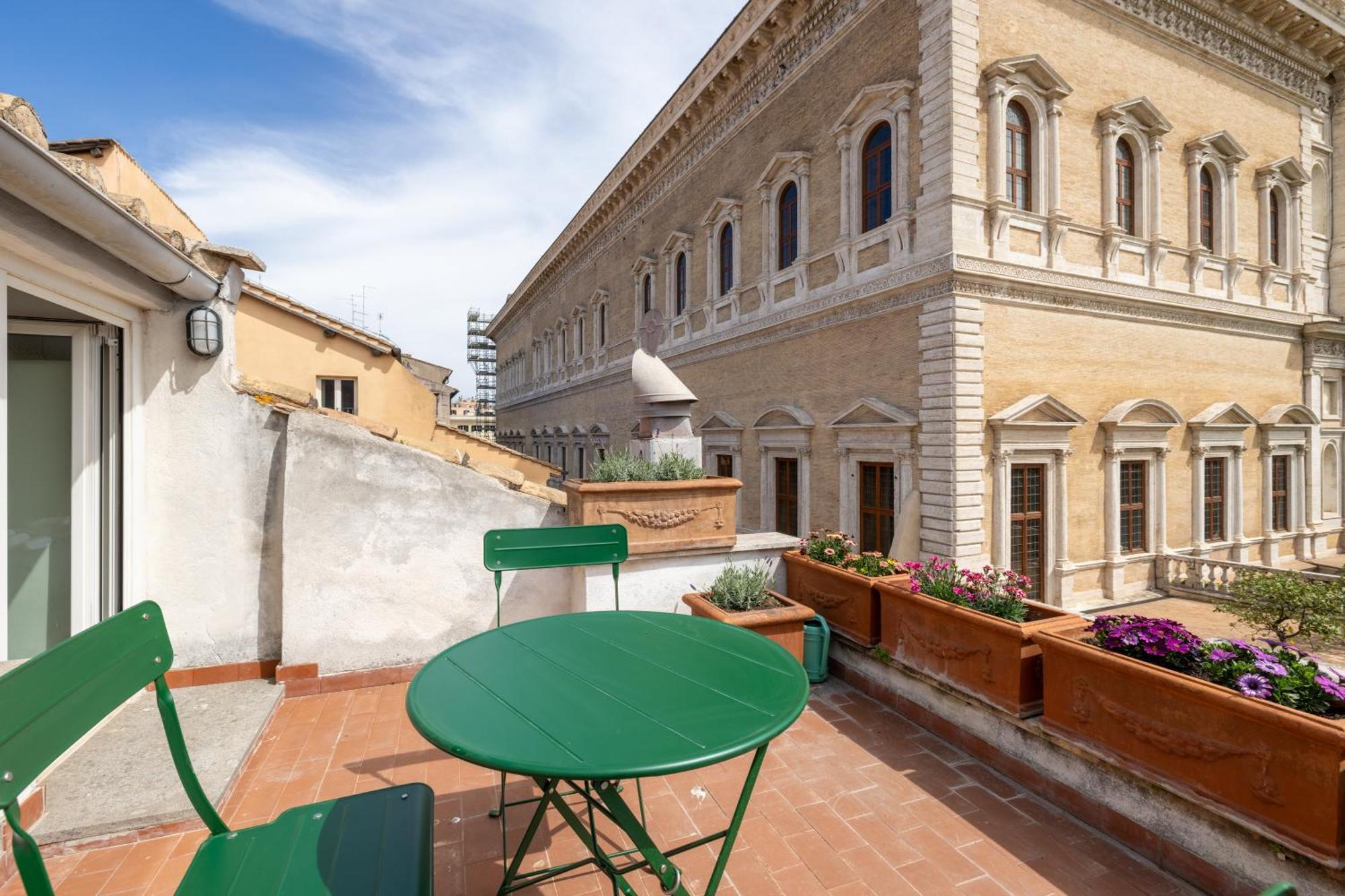 Appartamento Farnesi Terrace Penthouse Roma Esterno foto