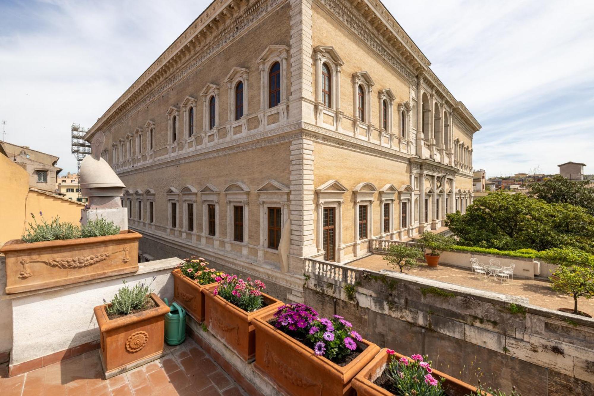 Appartamento Farnesi Terrace Penthouse Roma Esterno foto